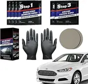 Automotive Headlight Restoration Kits | Headlight Cleaner Kit | Vehicle Maintenances, Lens Polisher Set for Most Car