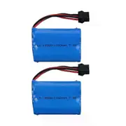 (SM-4P Plug) 7.4V 1100mAh Li-ion Battery / 7.4V USB Charger For UDI R/C UDI001 HQ960 HJ808 HJ813 HJ815 High-speed Boats Battery 2B