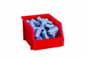 New Stack-On Small Storage Bin, Red, Part # BIN-5