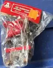 Vintage 1970's Kmart Christmas Tree Ornament Wooden Rocking Chair/red Bow Ribbon