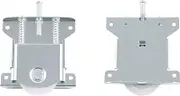 2 Pack Sliding Closet Door Roller, Closet Door Convex Wheel Pulley Furniture Sliding Door Roller Replacement Parts Accessories