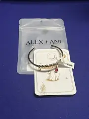 Alex And Ani Halloween Vampire Teeth Cuff Bracelet New