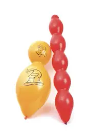 Inflatable Balloons Shapes Assorted 100 Parts