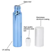 3pcs Perfume Roller Bottle Oil Atomizer Spray Bottle Perfume Dispenser Conta HR6