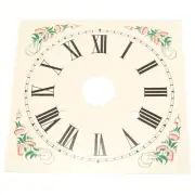 OG Shelf Metal Clock Dial - 8-1/2 inches square - New replacement - KS1110