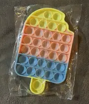 Popsicle Fidget Pop It Toy-New-in-Package