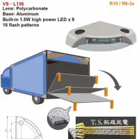 在飛比找蝦皮購物優惠-車用尾門LED地埋燈及車外多功能警示燈