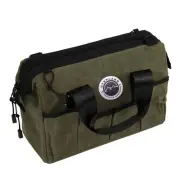 Overland Vehicle Systems Rolled Bag General Tools w Handle & Straps Waxed Canvas