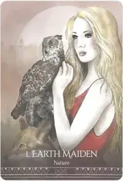 Goddess Spirit Oracle , by Rachel Johnson, "Empowerment, Connection," New