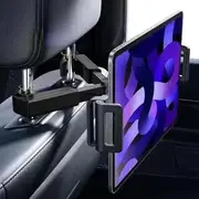 Car Tablet iPad Headrest Holder, Tablet iPad Car Holder,360° Rotating Car Seat Stand Cradle for All 4.7-12.9 Devices Tablets,Compatible with iPad iPhone Pro Max Mini/Galaxy Tab/Fire HD/Switch