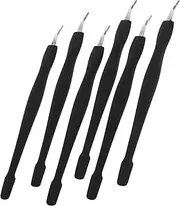 VICASKY Essential Nail Art Tools 6pcs Manicure Set Professional Nail Tool Accessory Kit