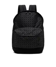 geometric-panelled backpack One size matte black