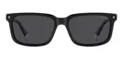 Polaroid PLD 4174/S/X Polarized 807/M9 Men's Sunglasses Black Size 55