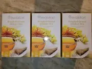 3 Pack Revolution Mesh Infuser Full Leaf Tea, Honeybush Caramel Herbal 20 Bags