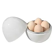 Microwave Egg Maker - Microwave Egg Cooker | Egg Steamer | Egg Steamer for Hard Soft Boiled Eggs | Microwave Scrambled Egg Cooker | Kitchen Gadgets for Quick Egg Boiling | Cooking Accessories