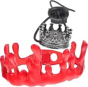 BESPORTBLE 1set Decorative Small Pet Crowns Necklace for Halloween Stylish Lizard Hat Bearded Dragon Accessories Lightweight Comfortable Design for Reptiles for Snakes Lizards and Small Pets