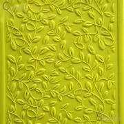 GREENERY Texture Mat for Polymer clay | Flexible Texture Stamp |