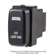 NARVA Style 12V Blue LED Illuminated Light Push Switch Fits Mitsubishi 63362BL (for: Mitsubishi)