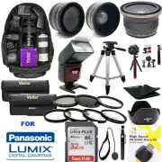 Panasonic Lumix DMC-G7 DMC-G7K 32GB PRO MEGA HD KIT LENSES-FLASH-TRIPOD-BACKPACK