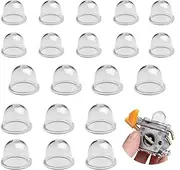 [WADY] Carburetor Primer Bulb Replacement, 20Pcs Carburetor Primer Bulbs Replacement for Primer Gas Fuel Bulb Pump Bulbs, Petrol Fuel Primer Bulb,Carburetor Primer Bulb Pump,Carburetor Oil Cup