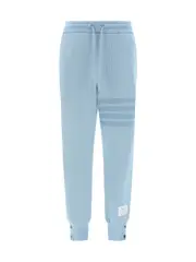 Thom Browne 4-Bar Drawstring Track Pants IT40,IT42,IT38,IT36 light blue