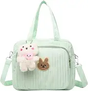 Shoulder Diaper Bag, Diaper Messenger Bag - Multiple Compartment Diaper Bag, Durable Tote Bag, Multi Pocket Car Organizer for Boys Girls Nursery