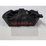 咪毛行銷 BREMBO HPK M4/1098 輻射卡鉗 黑底紅字 孔距100MM (左)(右)