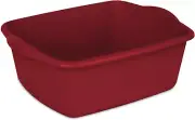 STERILITE RED Sterlite 12 Quart Dishpan Basin