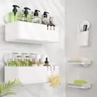 Shower Caddy 5 Pack Suction Cup Shower Organizer for Bathroom Storage Home
