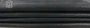 BLACK SHIMMER & SHINE PRINT ON Thick Goatskin leather 2 skins 5sqf 1.1mm #C2479