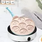 Egg Frying Pan Omelette Pan Cookware Nonstick Burger Maker Breakfast Skillet