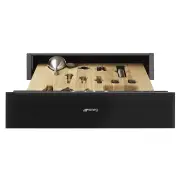 Smeg Linea 15cm Sommelier Drawer - Midnight Black CPS115B3