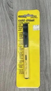 Stanley Cold Chisel 1/2 Inch 18-843 NOS 1981 Vintage