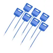 50pcs Marker Cable Zip Ties, 9.8'' Self-Locking Nylon Labels Zip Tie, Blue