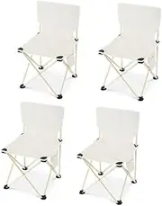 Picnic Chair Outdoor Folding Chair Camping Camping Picnic Chair Portable Fishing Chair Stool Beach Chair (Color : White)