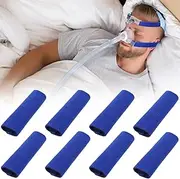 YUXIANLB 8 Pack CPAP Strap Covers, Cpap Mask Liners for Cpap Machine, Cpap Strap Cushions for Most CPAP Headgear Straps, Soft Fabric CPAP Face Pads Cpap Accessories