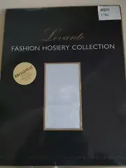 Levante Broadway Fashion Hosiery Tights, Made in Italy Argento XTall