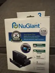 3 Outlet + 2 USB NuGiant Power Hub - Surge Protector - Model S9NC01RBC3