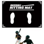 Anti-slip Baseball Hitting Mat Super Absorbent T-Ball Practice Mat Outdoor