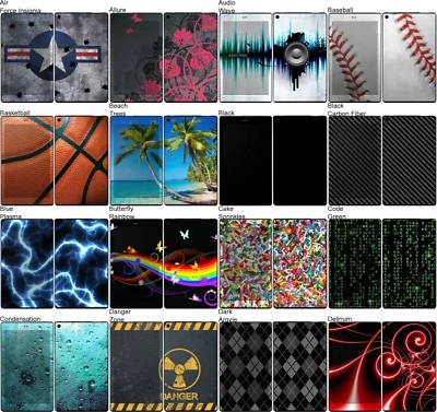 Choose Any 1 Vinyl Decal/Skin for Amazon Kindle Fire HD 8 7th Gen - Free US Ship