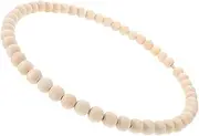 Generic Wood Bead Garland Set Wreath Hoops for Craft Decor Dream Gold Wreath Hoop Rings Xmas Delicate Hoop Dream Catcher Hoop Make Dream Catcher Craft Kit Crafts Wooden Rings Iron Khaki