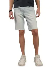 [American Eagle] AirFlex+ Ultrasoft 9 Denim Short in Blue