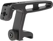 FocusFoto NATO Handle Grip for Lightweight DSLR Mirrorless Camera Cage Rig, Mini Top/Side Handle Grip with Cold Shoe Mount & 1/4"-20 & 3/8"-16 Screws, 3/8"-16 Locating Holes for Arri Type