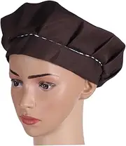 VINTORKY 1pc Baking Cap Adjustable Chef Hat Hats Baking Hat Chef Cooking Cap Chef Hat Kitchen Chef Toque Baker Hat Chef Role Play Hat Chef Cap Brown