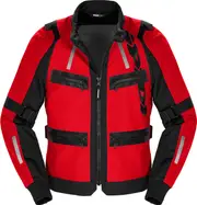 Spidi Enduro Pro, textile jacket , color: Red/Black , size: 3XL