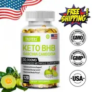 KETO BHB Capsules 30,000mg Fat Burn- Advanced Ketosis & Weight Loss
