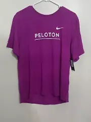 NIKE MENS PELOTON MILER SHORT SLEEVE RUNNING SHIRT SIZE LARGE NWT $54