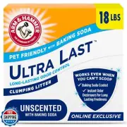 Arm and Hammer Arm Hammer Ultra Last Unscented Clumping Cat Litter, MultiCat