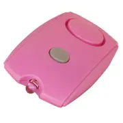 Mini PERSONAL SECURITY ALARM 120db w/ LED Light Belt Clip Key Chains Pink NEW