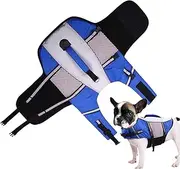 Flotation Dog Swimming Vest - Lightweight Pet Life Jacketss, Secure Fit Flotation Gear | Reflective Safety Swimwear with Lift Handle, Adjustable Straps for Small Medium Large Dogs in Water Activities